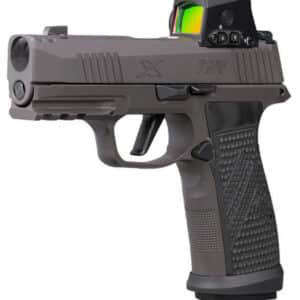 SIG Sauer P365 AXG Legion RXSL 9mm pistol with ROMEO‑X and three 17‑round magazines, Legion Gray finish