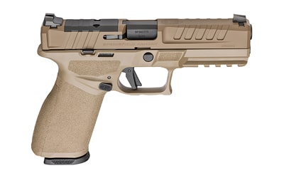 Springfield Armory Echelon 9mm FDE 4.5-inch pistol angle view