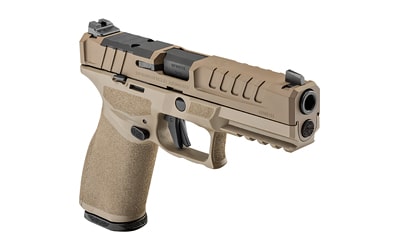 Springfield Armory Echelon 9mm FDE 4.5-inch pistol angle view