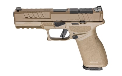 Springfield Armory Echelon 9mm FDE 4.5-inch pistol angle view