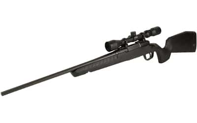 Savage Axis XP .22-250 Rem bolt-action rifle, 22-inch barrel, black synthetic stock, factory 3-9x40 scope