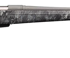 Winchester XPR Extreme Hunter bolt-action rifle with 22in threaded barrel and TrueTimber Midnight synthetic stock