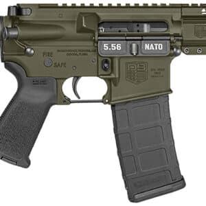 Diamondback DB15 pistol OD Green 5.56 NATO 7in barrel SB Tactical SBA3 brace with 30rd PMAG
