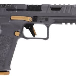 Canik SFx Rival 9mm 5 inch Canik Grey pistol with optic-cut slide