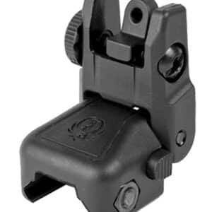Ruger 90415 Rapid Deploy Rear Sight Black Ruger SR-22/SR-556/SR-762