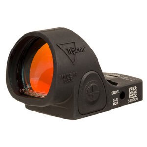 Trijicon SRO 5 MOA reflex red dot sight matte black