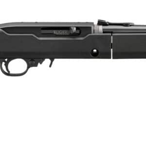 Ruger 10/22 Takedown .22 LR with 16.4in threaded satin black barrel and Magpul X-22 Backpacker stock