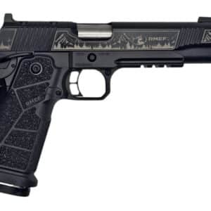 Kimber 1911 DS Warrior RMEF 10mm 5-inch barrel optics-ready compensated black pistol