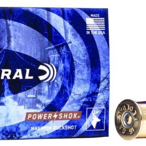 Federal Power-Shok 16ga 2.75in #1 Buck 12-pellet 5-round box product image