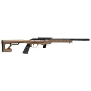 Savage 64 Precision .22 LR rifle 16.5 in FDE chassis M-LOK 10rd