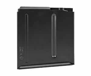 MDT metal 5-round AICS-style magazine LA 3.85 .338 Lapua Magnum black