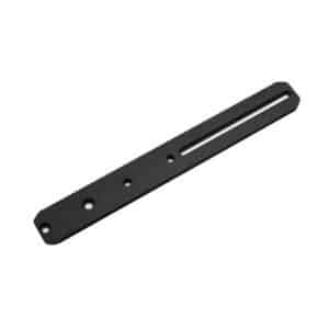 Area 419 ARCALOCK 12in Universal Dovetail Rail mounted on a rifle forend