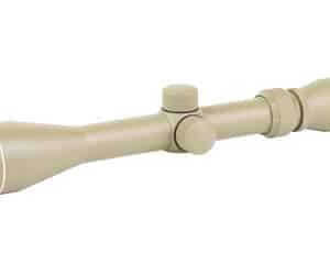 NcSTAR P4 Sniper 3-9x40 tan rifle scope with P4 Sniper reticle and 40mm objective