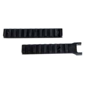 Barrett Model 82A1 accessory side rail mount kit, two 4.5-inch rails