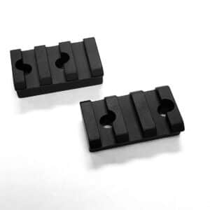 Talley 2-piece Mauser 98 Picatinny rail .500 inch rear hole spacing