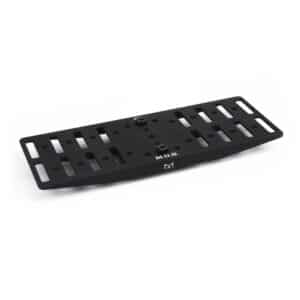 Area 419 MOD DOS Plate Matte Black showing Arca-Swiss plate and M-LOK slots