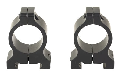 DNZ Freedom RPR 2-piece vertical high 1-inch scope rings, black, fits Picatinny