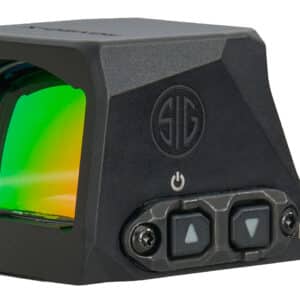 Sig Sauer ROMEO-X Enclosed 3 MOA green dot reflex sight, black, 24mm