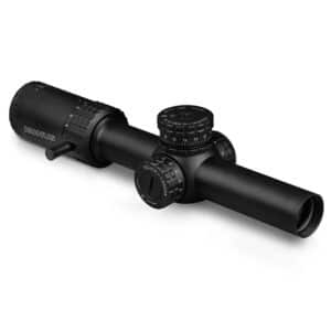 Konus Sultan 1-10x24 30mm Illuminated Ballistic Circle Rifle Scope, Black