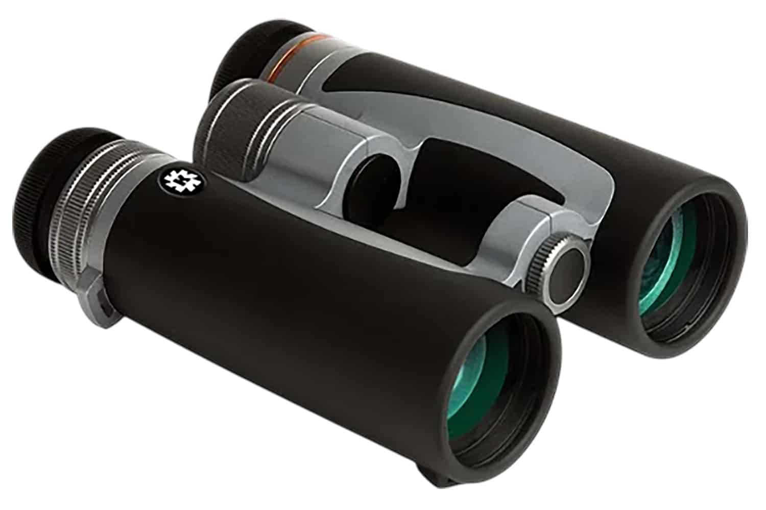 Konus Prince 10x42 Binoculars Black/Silver with Bak-4 prisms and rubber armor