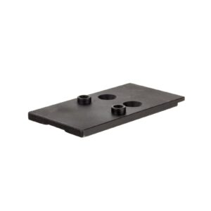 Trijicon RMRcc adapter plate for Glock MOS, matte black steel