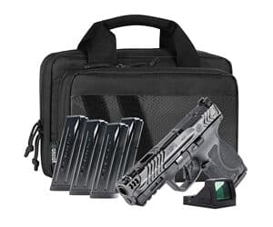 Smith & Wesson Performance Center M&P Carry Comp 9mm 4.2-inch pistol bundle in gray