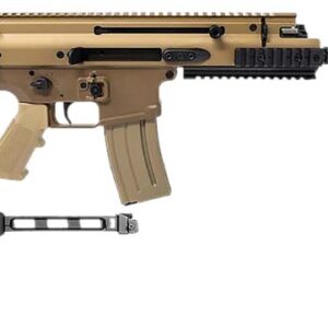 FN SCAR 15P .300 AAC Blackout 7.5in FDE pistol with SB Tactical SB brace
