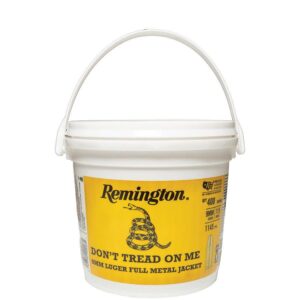 Remington UMC 250th Anniversary "Don't Tread On Me" 9mm Luger 115 gr FMJ 400 ct bucket