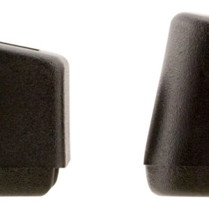 ProMag PM050 black polymer floor plates for Glock 9mm and .40 S&W magazines, 2-pack