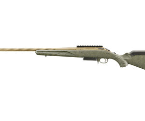 Ruger American Gen II Predator .30-06 Springfield 22-inch spiral-fluted barrel Burnt Bronze Cerakote Green Splatter stock