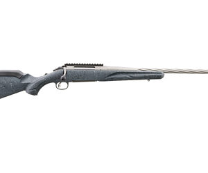 Ruger American Gen II rifle .30-06 20-inch gray splatter synthetic stock spiral-fluted threaded barrel