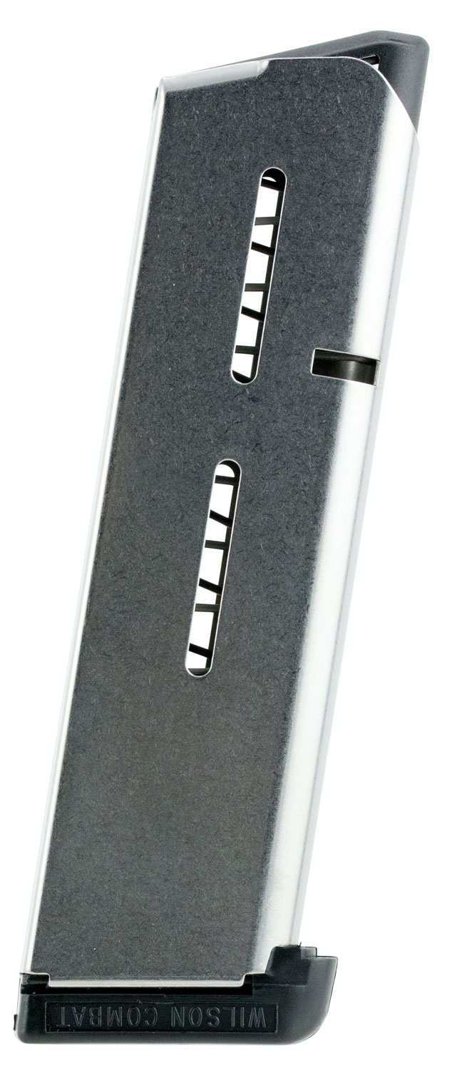 Wilson Combat 47 Series 7rd .45 ACP stainless 1911 magazine with .350 base pad