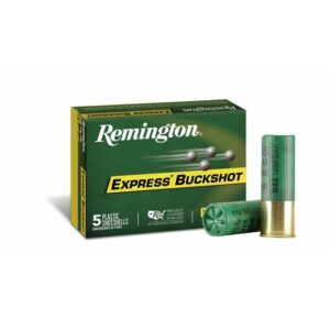 Remington Express Buckshot 12 ga 2 3/4 inch ammunition boxes and shells