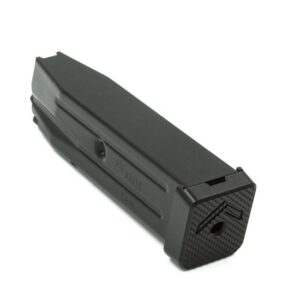 Sig Sauer P320 X-Five Legion 10rd 9mm steel magazine with Henning Group aluminum basepads