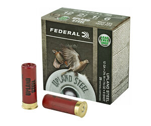 Federal Upland Steel 12ga 2-3/4in 1-1/8oz #6 shot 25rd box