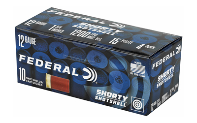 Federal Shorty 12GA 1.75in #4 Buckshot 10rd box product image