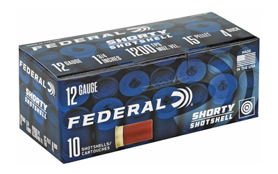 Federal Shorty 12GA 1.75in #4 Buckshot 10rd box product image