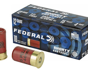 Federal Shorty 12GA 1.75in #4 Buckshot 10rd box product image