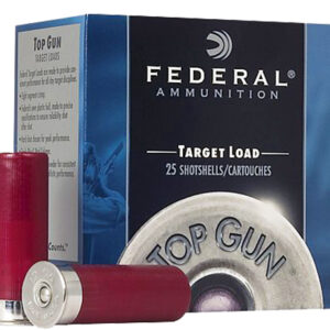 Federal TG1275 Top Gun 12 Gauge 2.75" 1 1/8 oz 7.5 Shot 25 Per Box 10 Cs