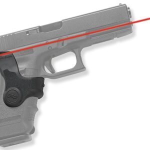 Crimson Trace 0124301 Lasergrips Compatible w/Glock Gen3 17/17L/19/22/23/31/32/34/35/37/38,Red Laser Black Polymer