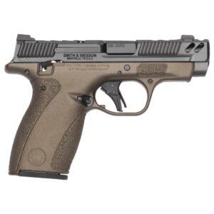 S&W PC Bodyguard 2.0 Carry Comp .380 Auto 3.1-inch Midnight Bronze handgun
