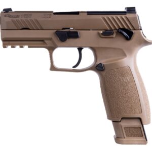Sig Sauer P320 M18 9mm 3.9in Coyote PVD slide with coyote polymer grip module