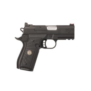 Wilson Combat EDC X9 2.0 9mm pistol with black slide and G10 grips