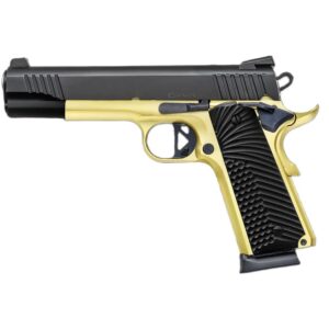 Chiappa 1911 Superior .45 ACP 5-inch Black Slide Gold Frame G10 Grips