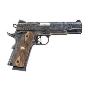 Charles Daly 1911 Superior Grade .45 ACP 5-inch color case hardened pistol with diamond walnut grips