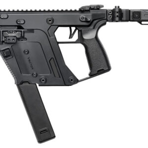 KRISS Vector SBR G3 9mm 5.5in black with 40-round magazine, side view