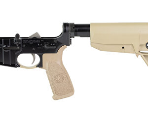 BCM BLEM complete lower receiver with MOD-0 stock in Flat Dark Earth
