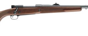 Winchester Model 70 Safari Express .416 Rem Mag 24in rifle with satin walnut stock and matte blued metal