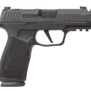 Sig Sauer P365-XMACRO COMP LE 9mm pistol black with compensator and three 17-round magazines
