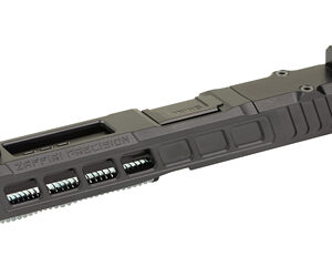 Zaffiri ZPS.3 Cerakote black single-billet slide, optics-ready, for Glock 17 G3
